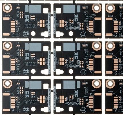銅基板 熱電分離板1.5mm 高導(dǎo)熱 車燈用